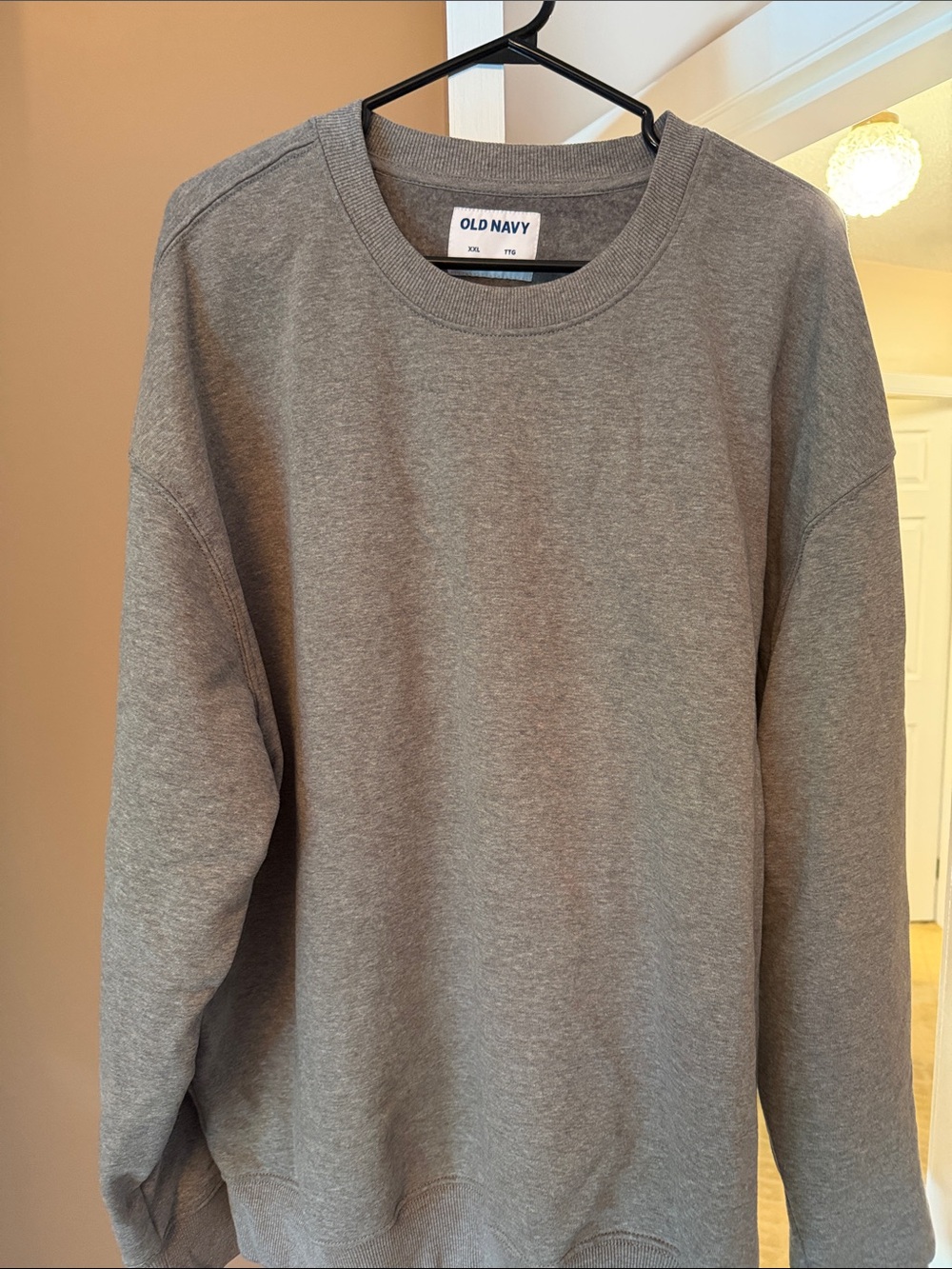 XXL Old Navy Men's Crewneck Sweater - Heather Gray